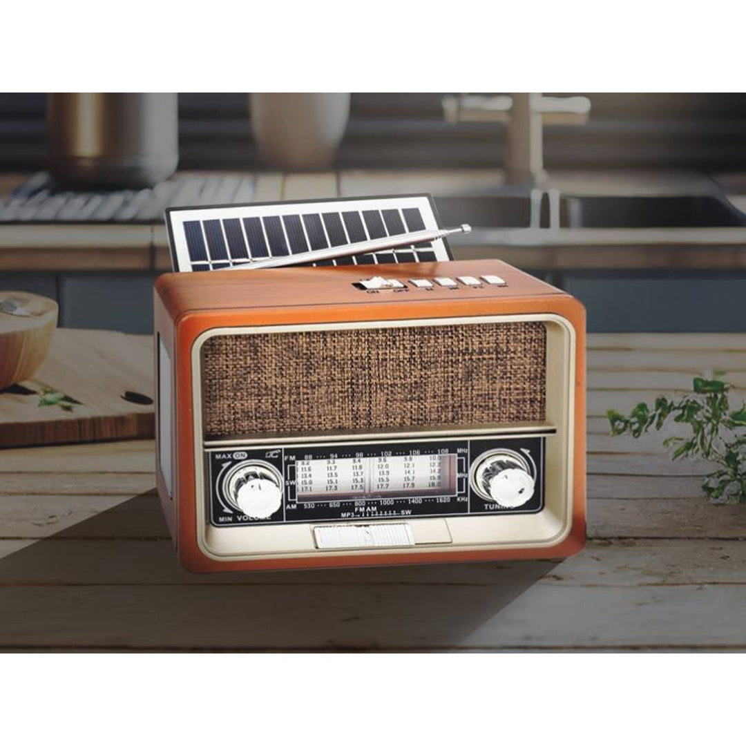 LTC prijenosni radio, Bluetooth, FM/AM/SW, USB, solarni panel, LXLTC103UBT