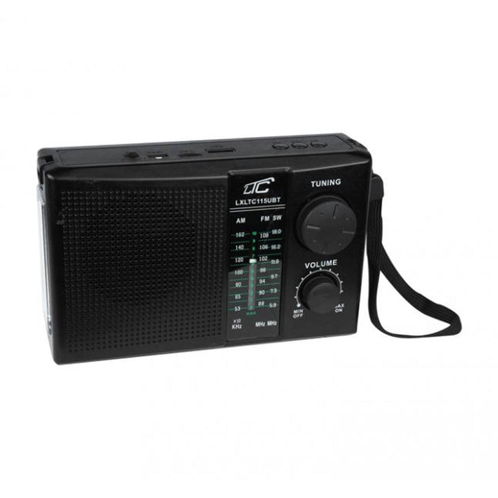 LTC prijenosni radio, Bluetooth, FM/AM/SW, solarni panel, LXLTC115UBT