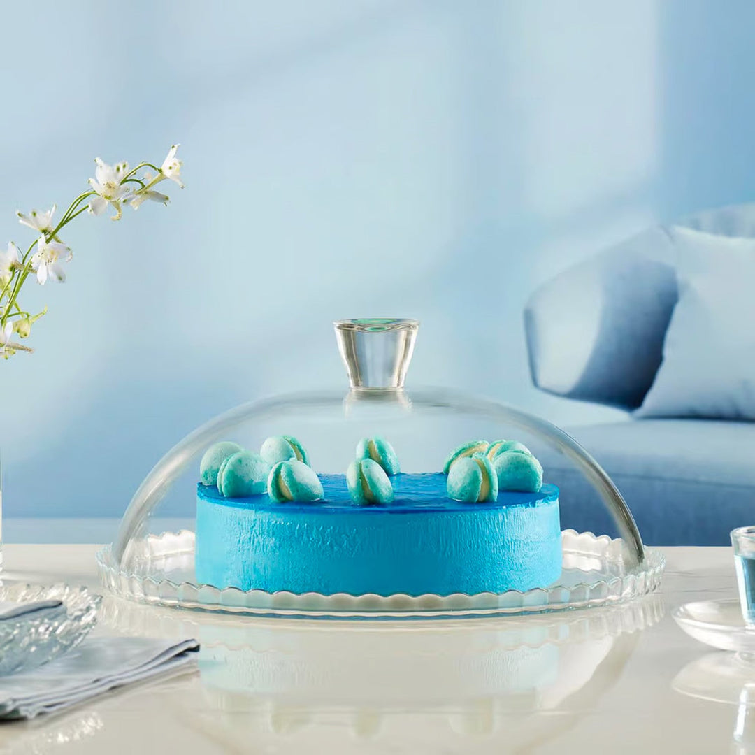 Pasabahce stakleni stalak za tortu s kupolom, 32 cm, Patisserie