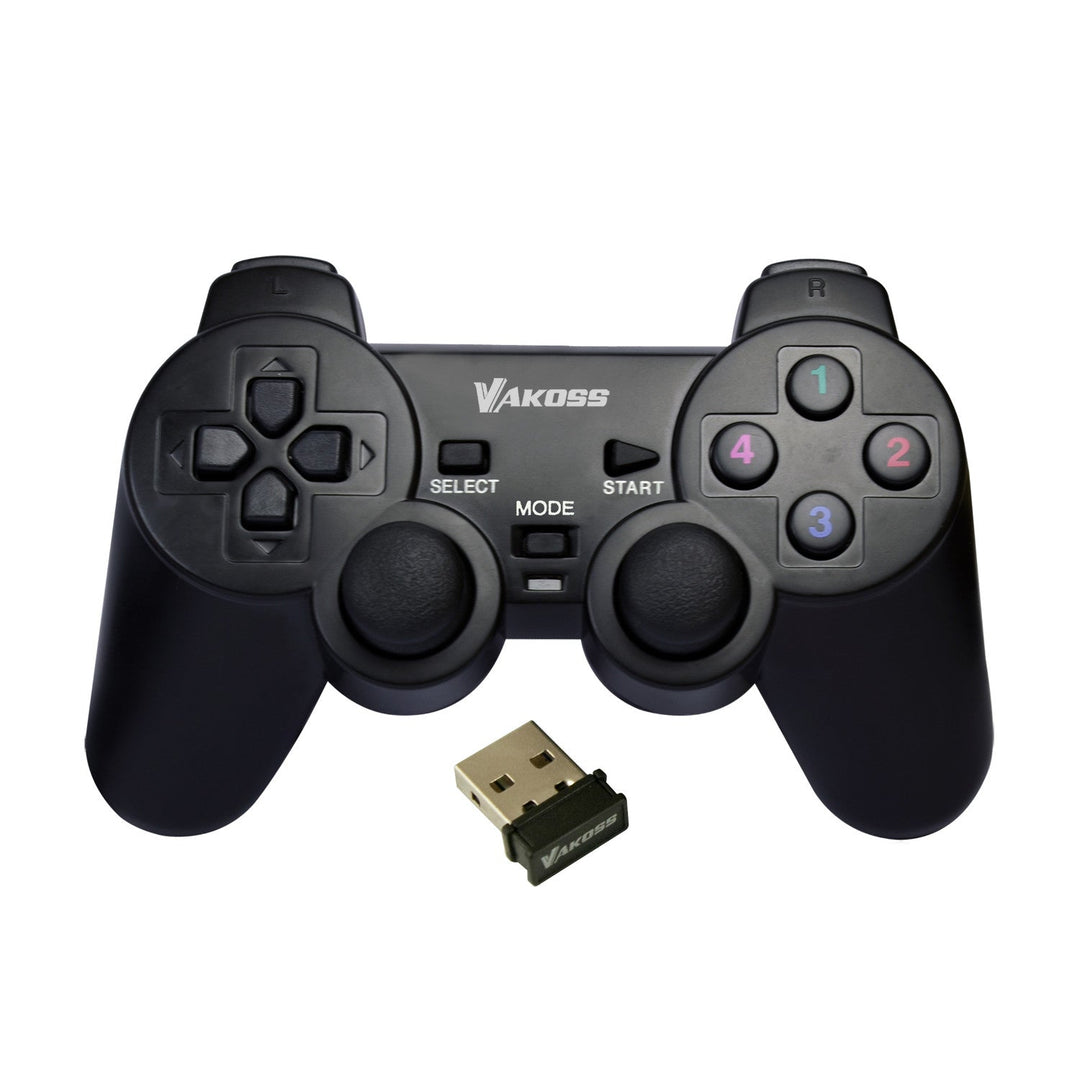 Vakoss gamepad, bežični, za PC i PS3, crni, GP-4705BK