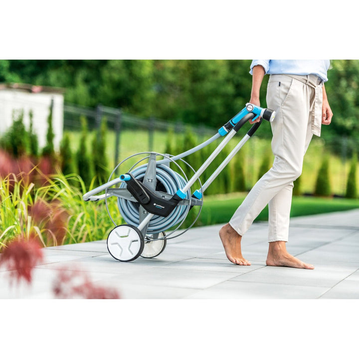Cellfast vrtni set, kolica, crijevo 20 m 3/4, prskalica, spojevi, EXPLORER