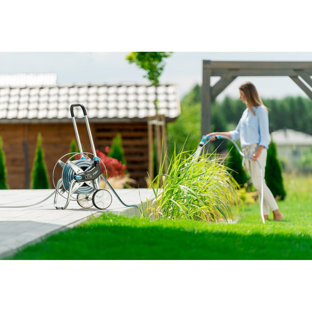 Cellfast vrtni set, kolica, crijevo 20 m 3/4, prskalica, spojevi, EXPLORER