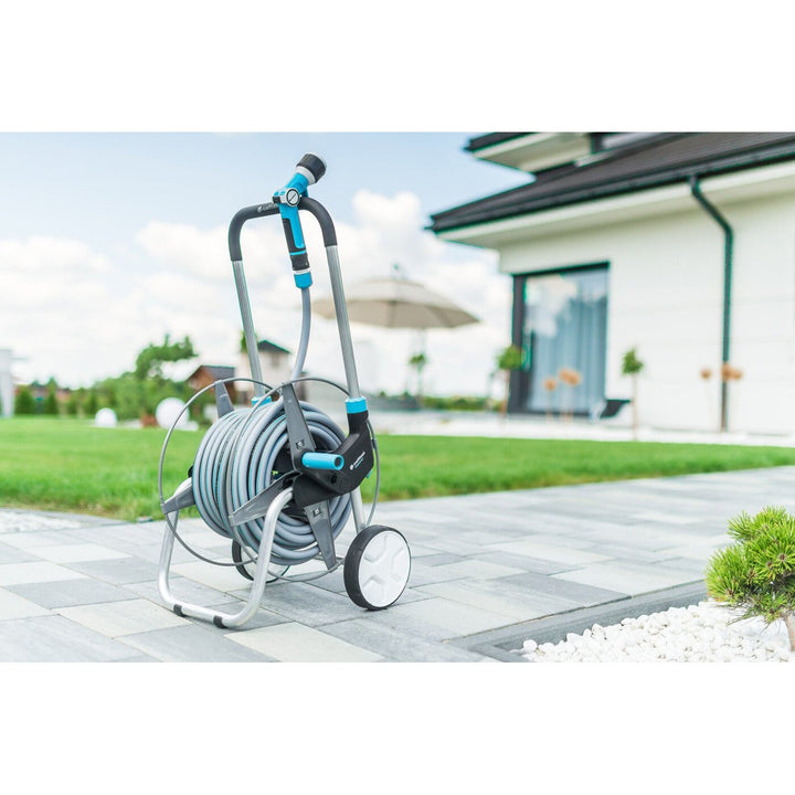 Cellfast vrtni set, kolica, crijevo 20 m 3/4, prskalica, spojevi, EXPLORER