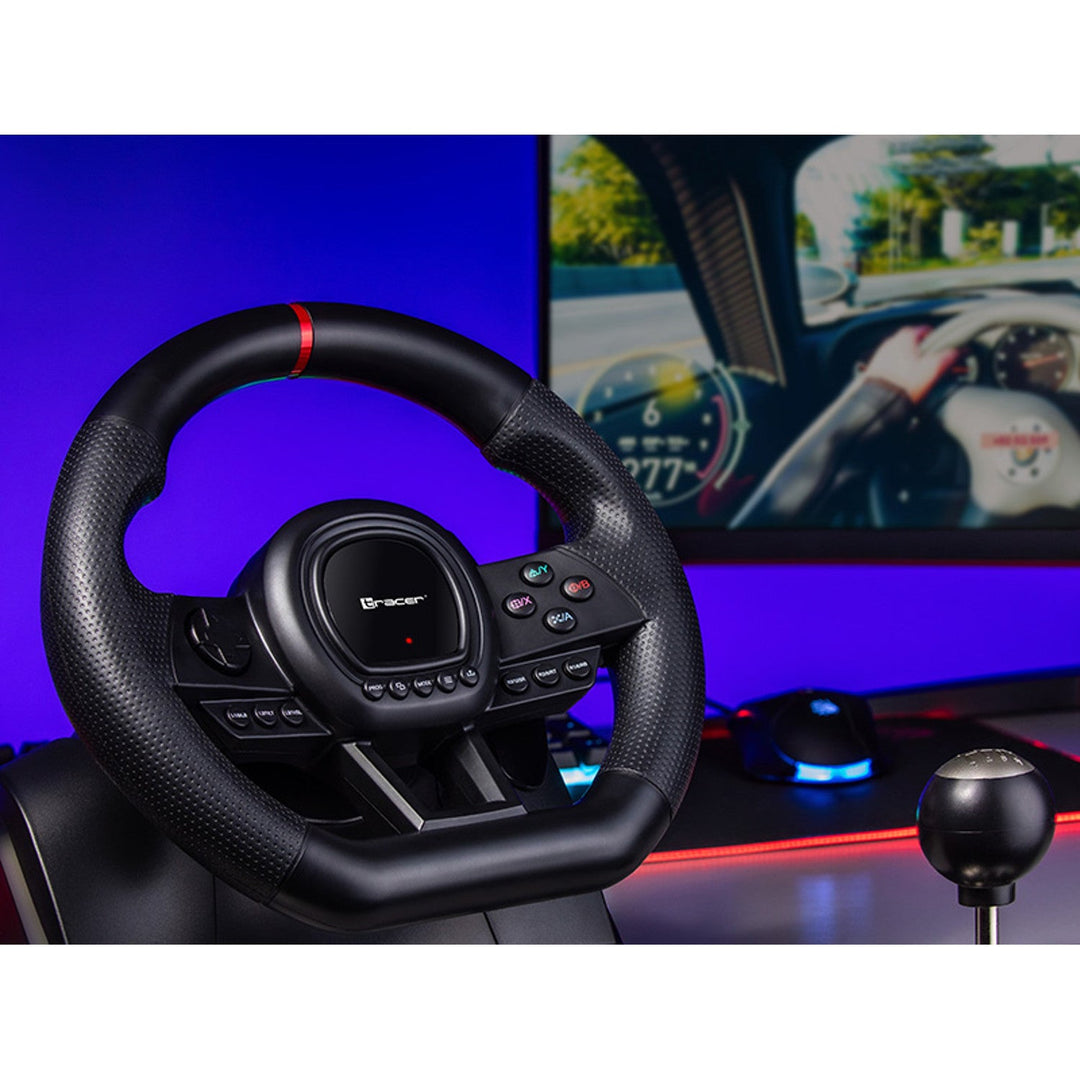 Tracer upravljač, mjenjač, papučice, za PC, PS3, PS4, Xbox One, Xbox 360, Switch, Simracer