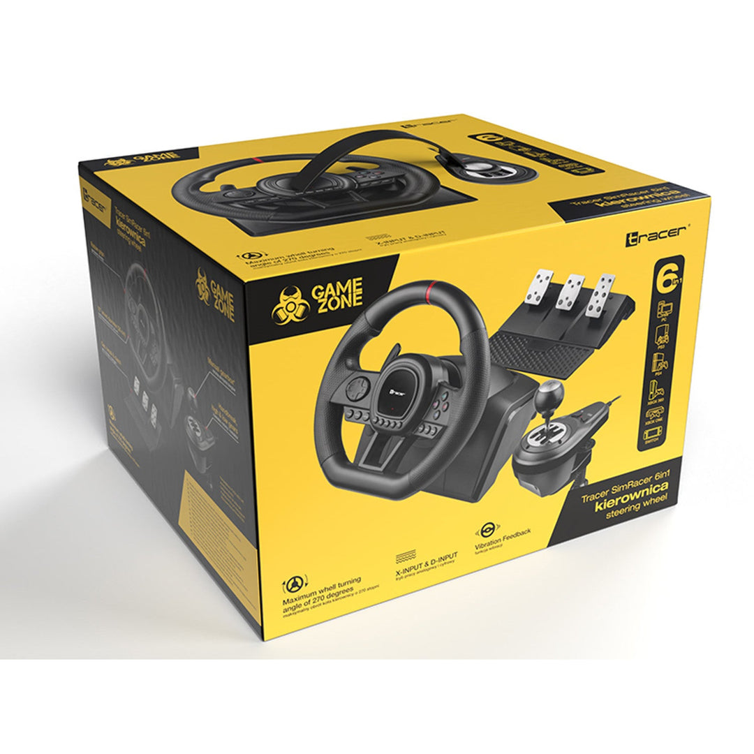 Tracer upravljač, mjenjač, papučice, za PC, PS3, PS4, Xbox One, Xbox 360, Switch, Simracer
