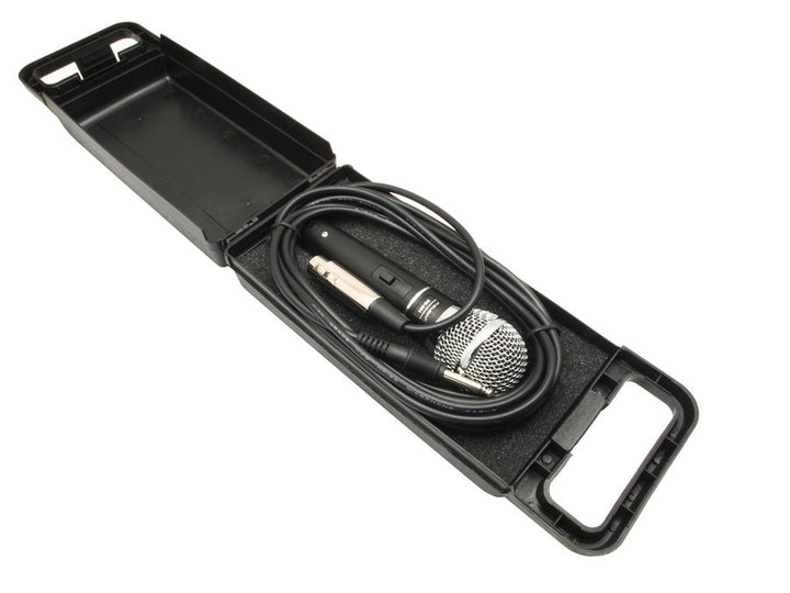 Rebel DM-604 dinamički mikrofon + futrola, XLR na 6,3 mm jack kabel