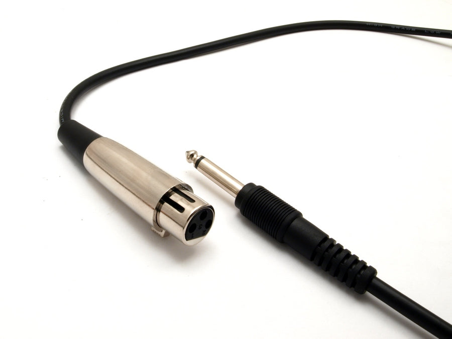 Rebel DM-604 dinamički mikrofon + futrola, XLR na 6,3 mm jack kabel